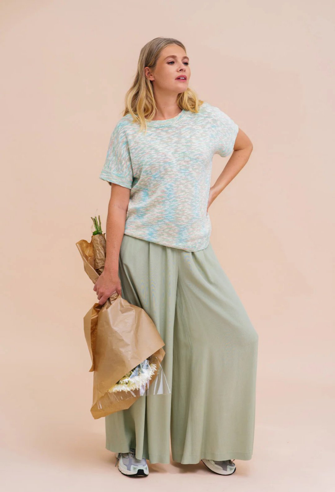 T-shirt à encolure ronde