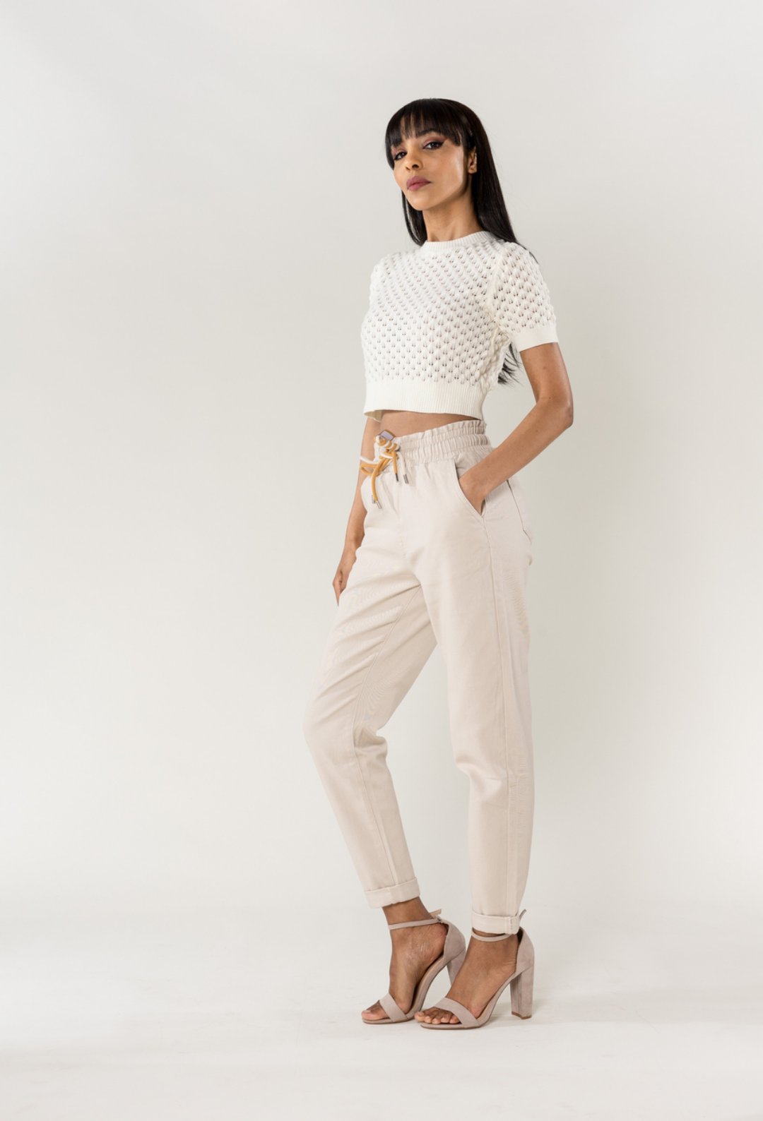 Jean taille élastiquée