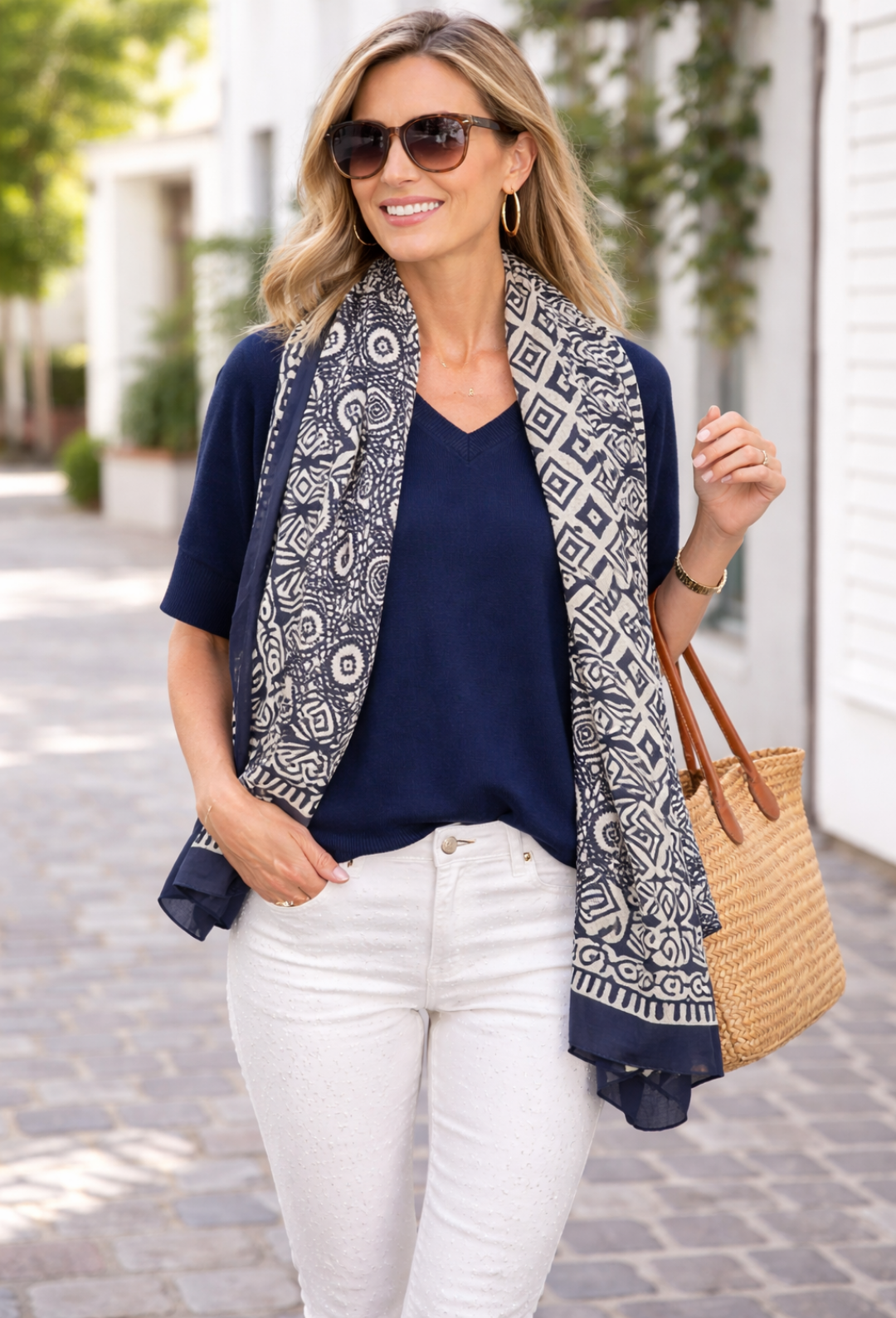 T-shirt ample à manches courtes